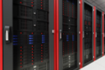 Image of data center technology.